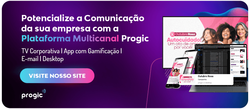 Plataforma Multicanal Progic - Outubro Rosa nas Empresas