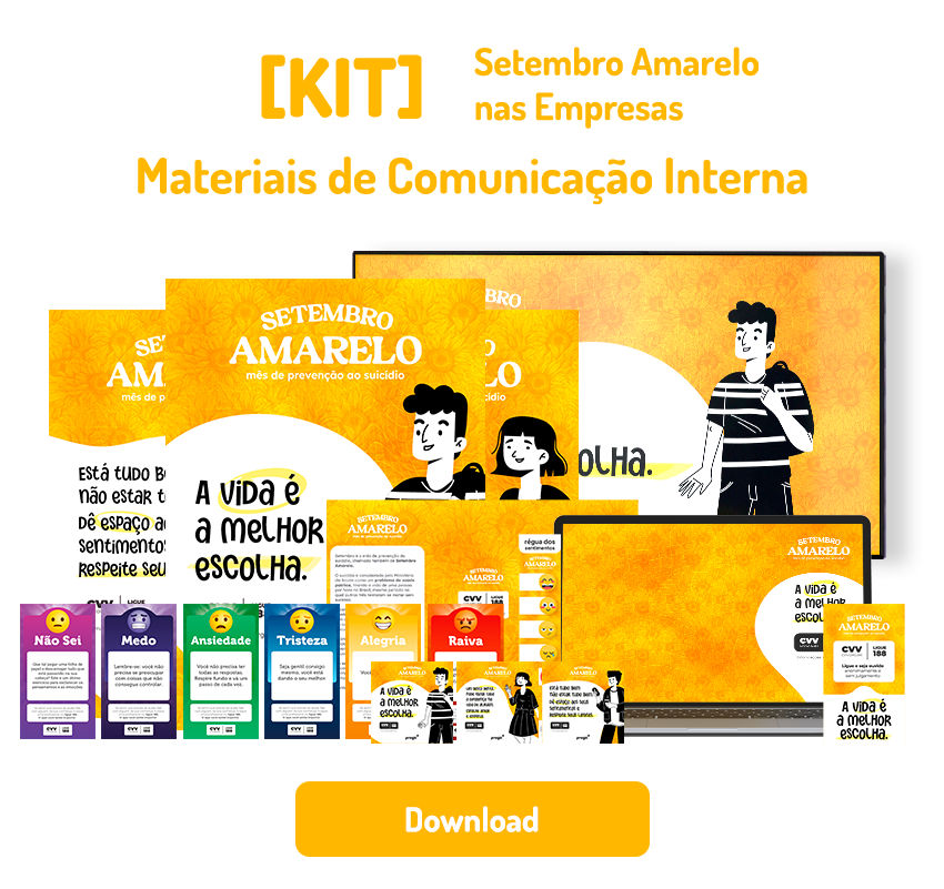 Kit de Materiais - Setembro Amarelo