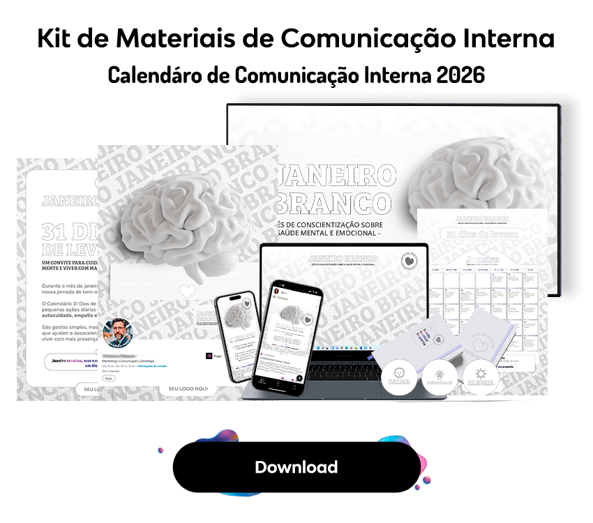 Janeiro Branco - Kit de Materiais Gratuito