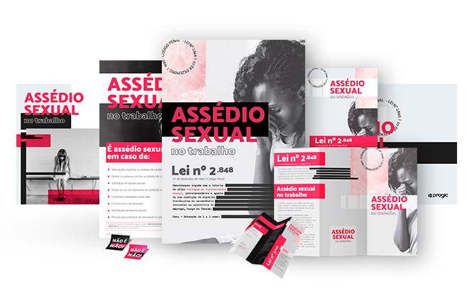 Pelo fim do Assédio Sexual no Trabalho – Ideias de Ações + Kit de Materiais