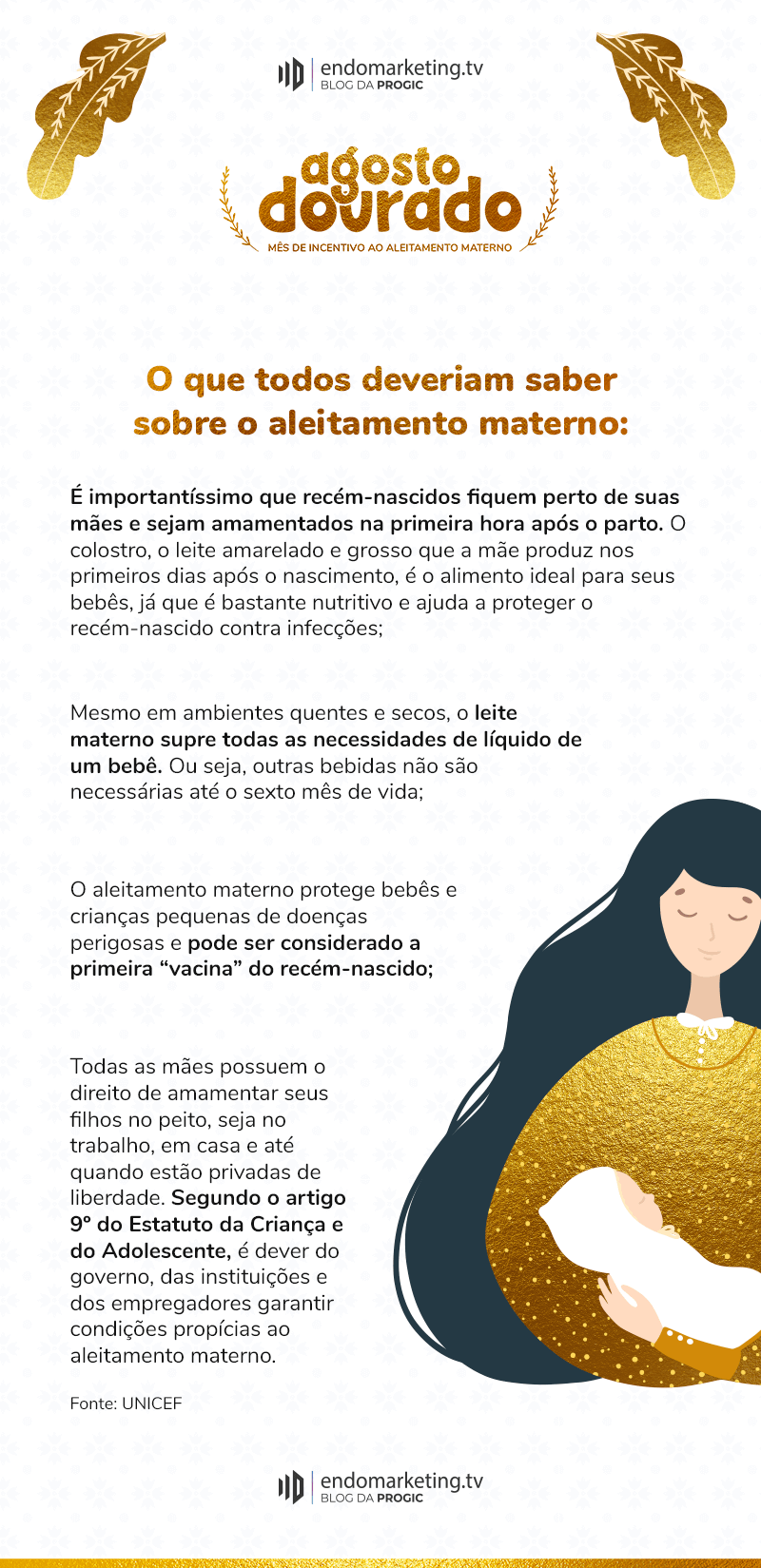 Agosto Dourado nas Empresas - Ações de Endomarketing + Kit de Materiais Gratuito