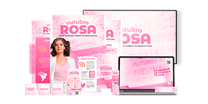 Kit de Materiais Outubro Rosa