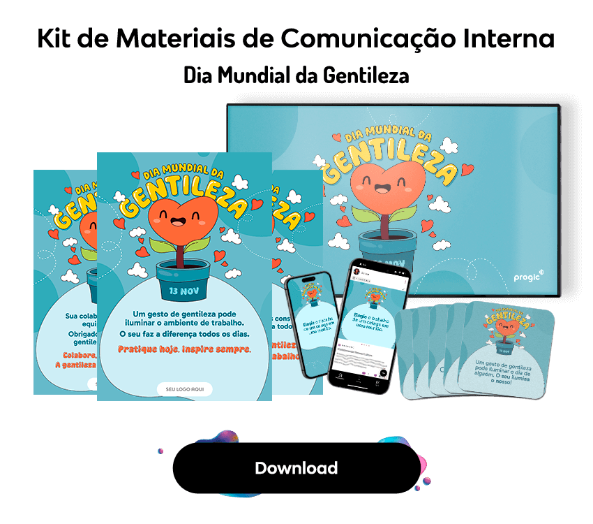 Kit de Materiais - Dia Mundial da Gentileza