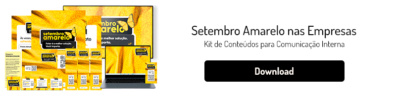 Kit de Materiais Setembro Amarelo - Datas Comemorativas de Setembro