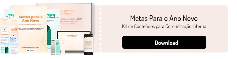 Kit de Materiais - Metas para o Ano Novo