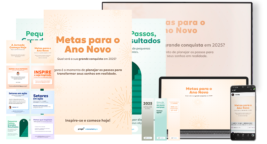 Kit de Materiais - Metas para o Ano Novo