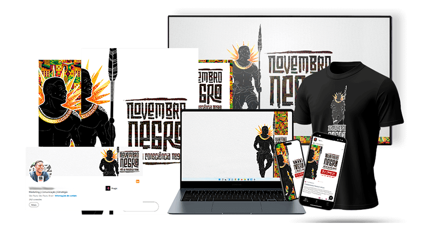 Kit de Materiais - Novembro Negro