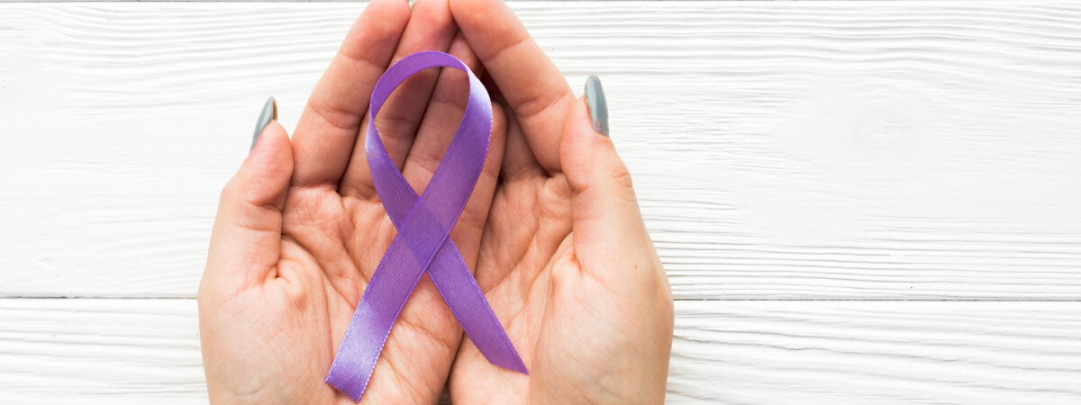 Fevereiro roxo e laranja