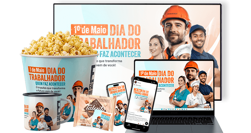 Dia do Trabalhador - Kit de Materiais Gratuito
