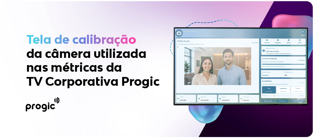 Calibração Câmera TV Corporativa Progic