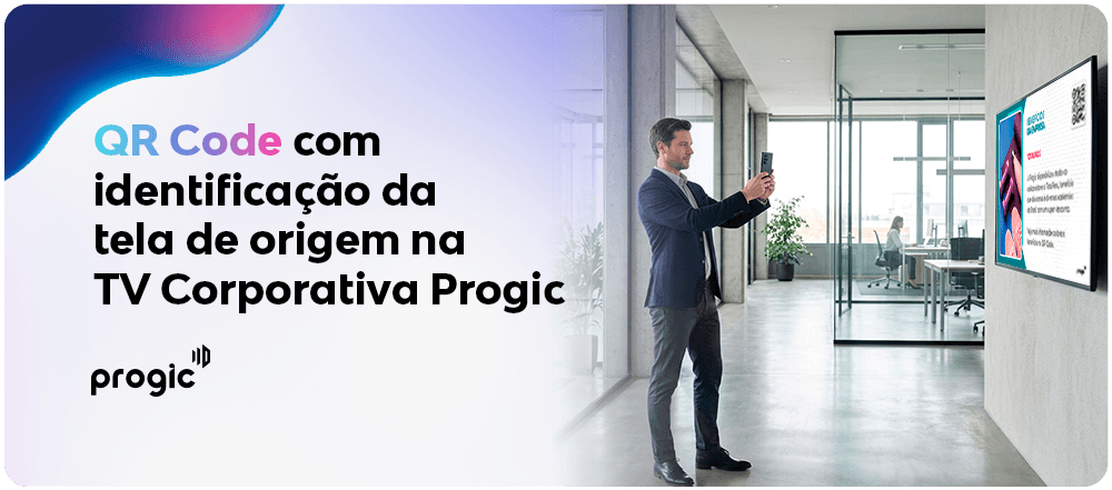 QR Code TV Corporativa Progic