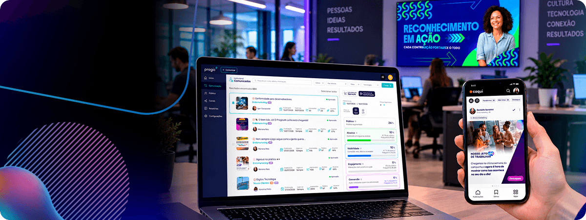 inteligência artificial na comunicação interna